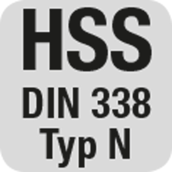 HSS DIN338 Typ N