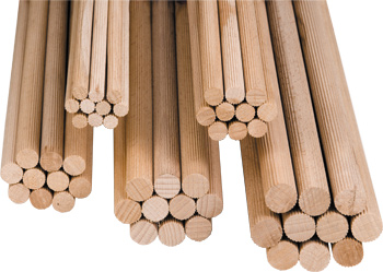 Dowel rods, beechwood