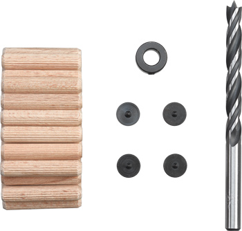 Drill and Dowel Set, 31 Piece, Ø 8 mm