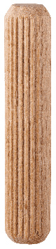 Wooden Dowels, 6 x 30 mm, 50 Piece