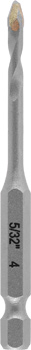 Porcelain Stoneware Drill Bit with 1/4" E 6.3 Shank