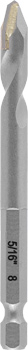 Porcelain Stoneware Drill Bit with 1/4" E 6.3 Shank
