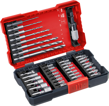 Bit and drill bit box 39 pcs