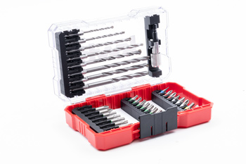 Bit- und Steinbohrer-Set 33-tlg., M-Box