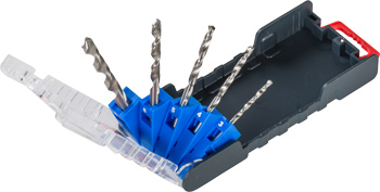 HSS-R Metal Drill Bit Set, 5 Piece