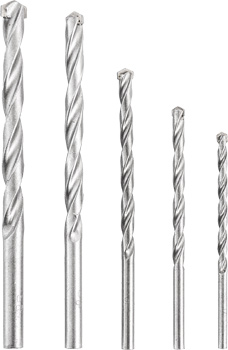 Masonry Drill Bit Set, Promobox, 5 Piece, Ø 4-10 mm