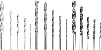 Drill Bit Cassette Set for Wood, Masonry and Metal, Promobox, 3 Piece