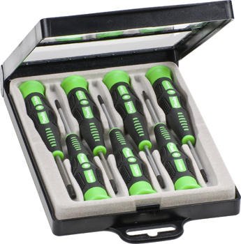 PROFI precision screwdriver set, 7pc.