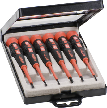 PROFI precision screwdriver set, 6 pc.