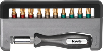 DIAMOND Handy Bit-Box, 12-tlg.