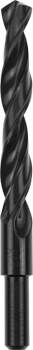 HSS-R Metal Drill Bit, Roll-Forged, DIN 338, Reduced Shank, 184 mm, Ø 17 mm