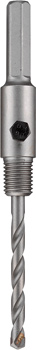 Mandrel with pilot drill, hexagon drive