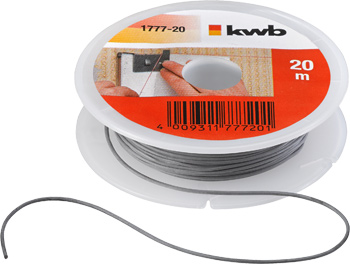 Rubber cord for tiling corners