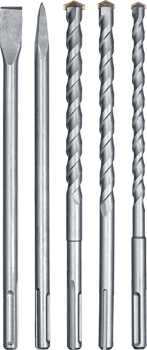 Expert SDS Max Drill and Chisel Set, 5 Piece, 400 mm, Ø 18–25 mm