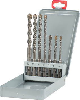 HB 5 SDS plus Hammerbohrersatz, 7-tlg.