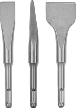  SDS Plus chisel set, 3-piece, 140 mm