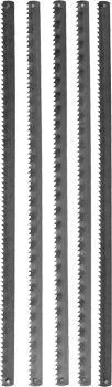 5 Scroll Saw Blades for Wood, 146 mm