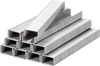 Staples, Fine Wire, Stainless Steel, Rustproof (Monel), 11.4 mm