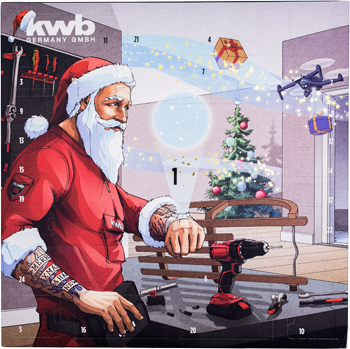 kwb Expert Advent Calendar 2022 for DIY enthusiasts