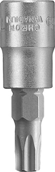 Socket Wrench Bit Insert, 1/4" x T30