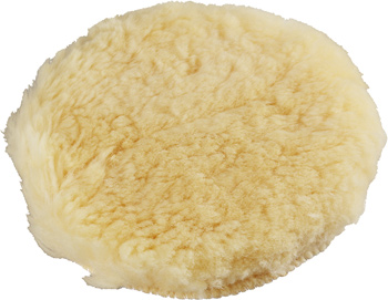 Quick-Stick Polishing Bonnet, Lambswool, Ø 125 mm, Pile Height 20 - 25 mm