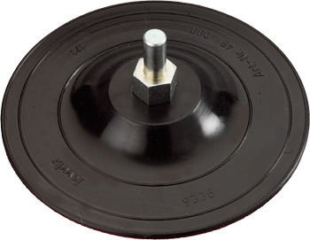 Quick-Stick Hook and Loop Backing Pad, Ø 125 x 8 mm