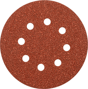 QUICK-STICK sanding discs for WOOD & METAL, aluminium oxide, Ø 125 mm, punched