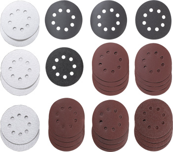 Quick-Stick Sanding Disc Set, Universal, 30 Piece, Ø 125 mm