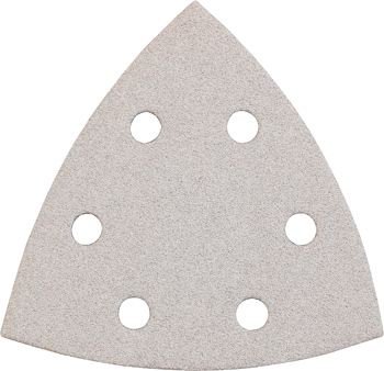 QUICK-STICK Schleifdreiecke, HOLZ & LACK, Silberschliff, 93 mm