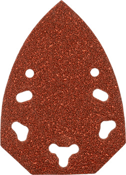 Quick-Stick Sanding Triangles, Wood and Metal, Aluminium Oxide, 100 x 140 mm