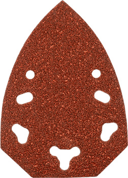 Quick-Stick Sanding Triangles for Wood and Metal, 100 x 140 mm, G40