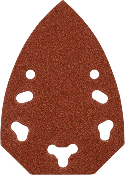 Quick-Stick Sanding Triangles for Wood and Metal, 100 x 140 mm, G120