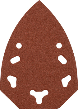 Quick-Stick Sanding Triangles for Wood and Metal, 100 x 140 mm, G180