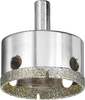 Diamond Hole Saw for Wet Cutting, Ø 50 mm