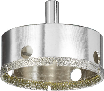Diamond Hole Saw for Wet Cutting, Ø 68 mm