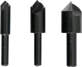 HCS Countersink Set, 90 Degrees, 3 Piece