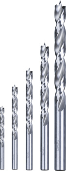 HSS-M2 Hardwood Twist Drill Bit Set, 5 Piece, Ø 3–8 mm