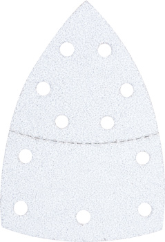 QUICK-STICK Schleifdreiecke, HOLZ & LACK, Silberschliff, 100 x 62 mm, 93 mm