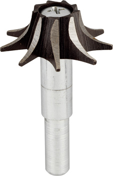 HCS Quarter-Round Cutter for Woodworking, 10 x 35 mm