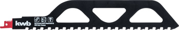 TCT Reciprocating Saw Blade for Aerated Concrete, Coarse, 305 mm