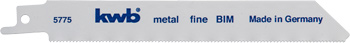 Säbelsägeblätter, Metallbearbeitung, Bi-Metall