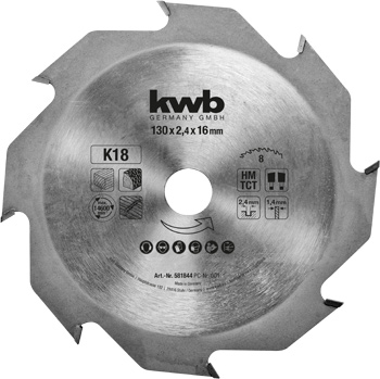 Bouwenhout-Cirkelzaagbladen Ø 130 tot 230 mm