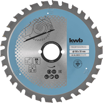 TCT Circular Saw Blade Multicut, T30, Ø 190 x 30 mm
