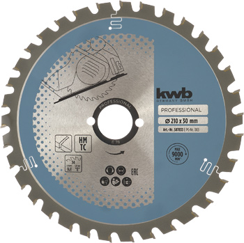 TCT Circular Saw Blade Multicut, T30, Ø 190 x 16 mm
