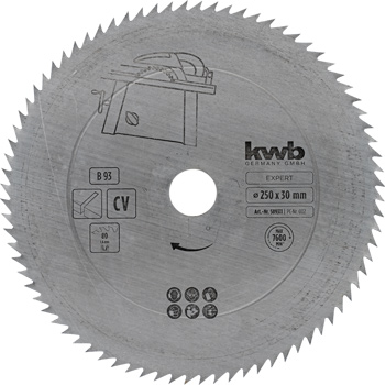 CV Kreissägeblatt für Profilholz, Ø 250 bis 400 mm