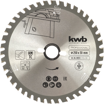 HM Kreissägeblatt Multicut, Z42, Ø 250 x 30 mm
