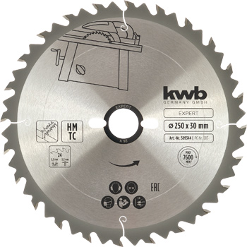 TCT Circular Saw Blade for Construction Timber, Ø 250 to 700 mm