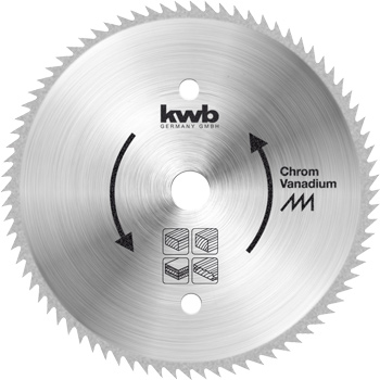CV Circular Saw Blade for Profile Wood, T 80, Ø 300 x 30 mm
