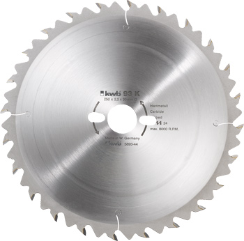 TCT Circular Saw Blade for Construction Timber, T 28, Ø 300 x 30 mm