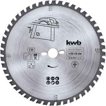 Circular Saw Blades, Ø 250 - 400 mm            